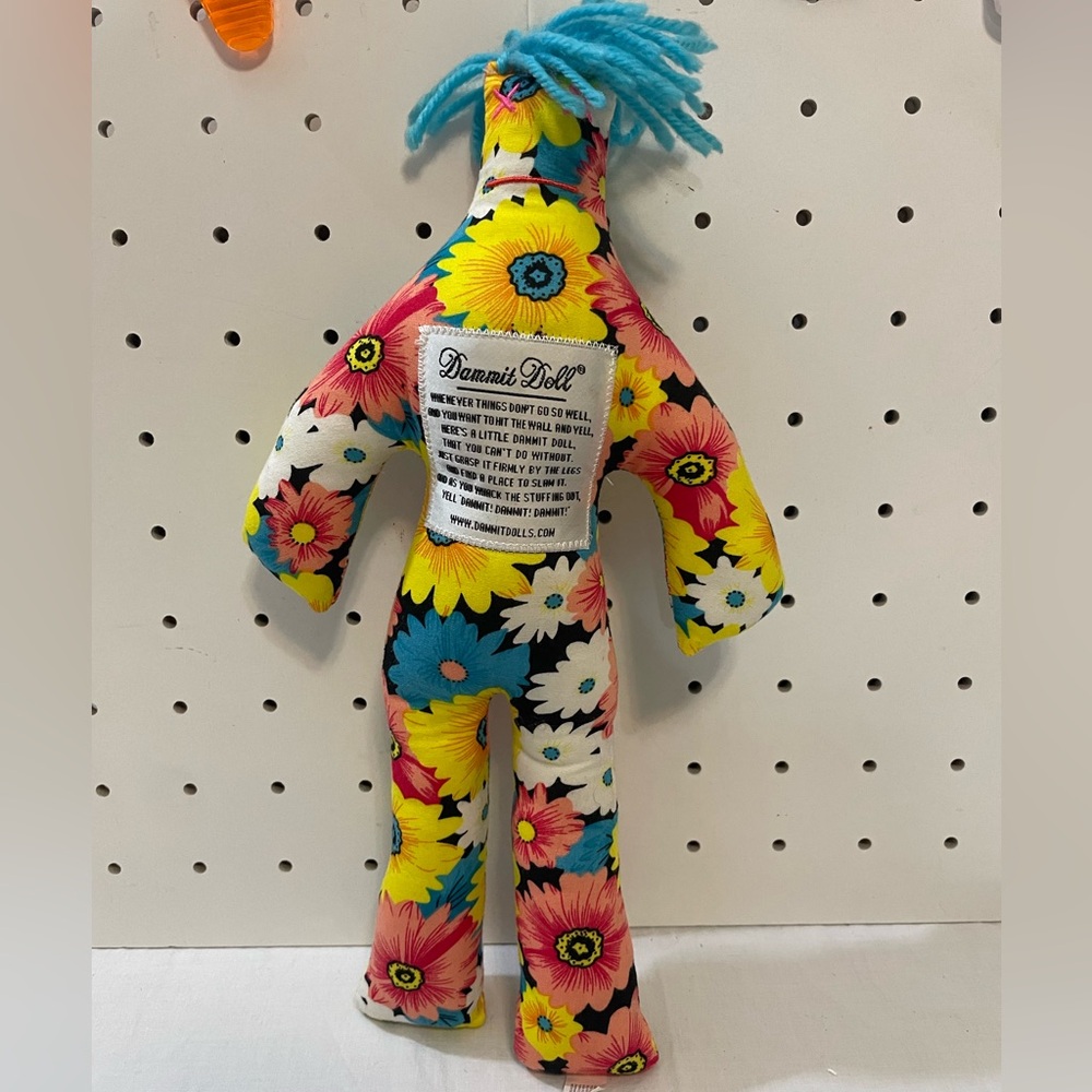 Dammit Doll Floral Stress Reliever
